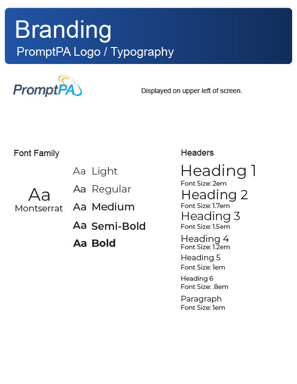 PromptPA_ StyleGuide_Typography